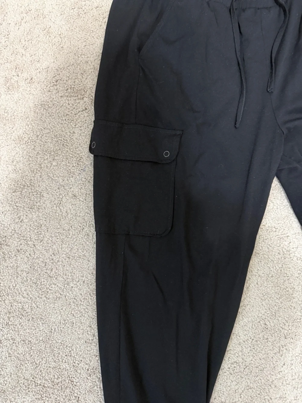 torrid Black Cargo Jogger - Curvy Fit